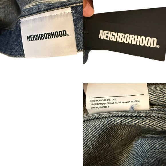 NWT - NEIGHBORHOOD SAVAGE DENIM TYPE-1 JACKET 242xbnh-jkm01 Size XL - Picture 14 of 16